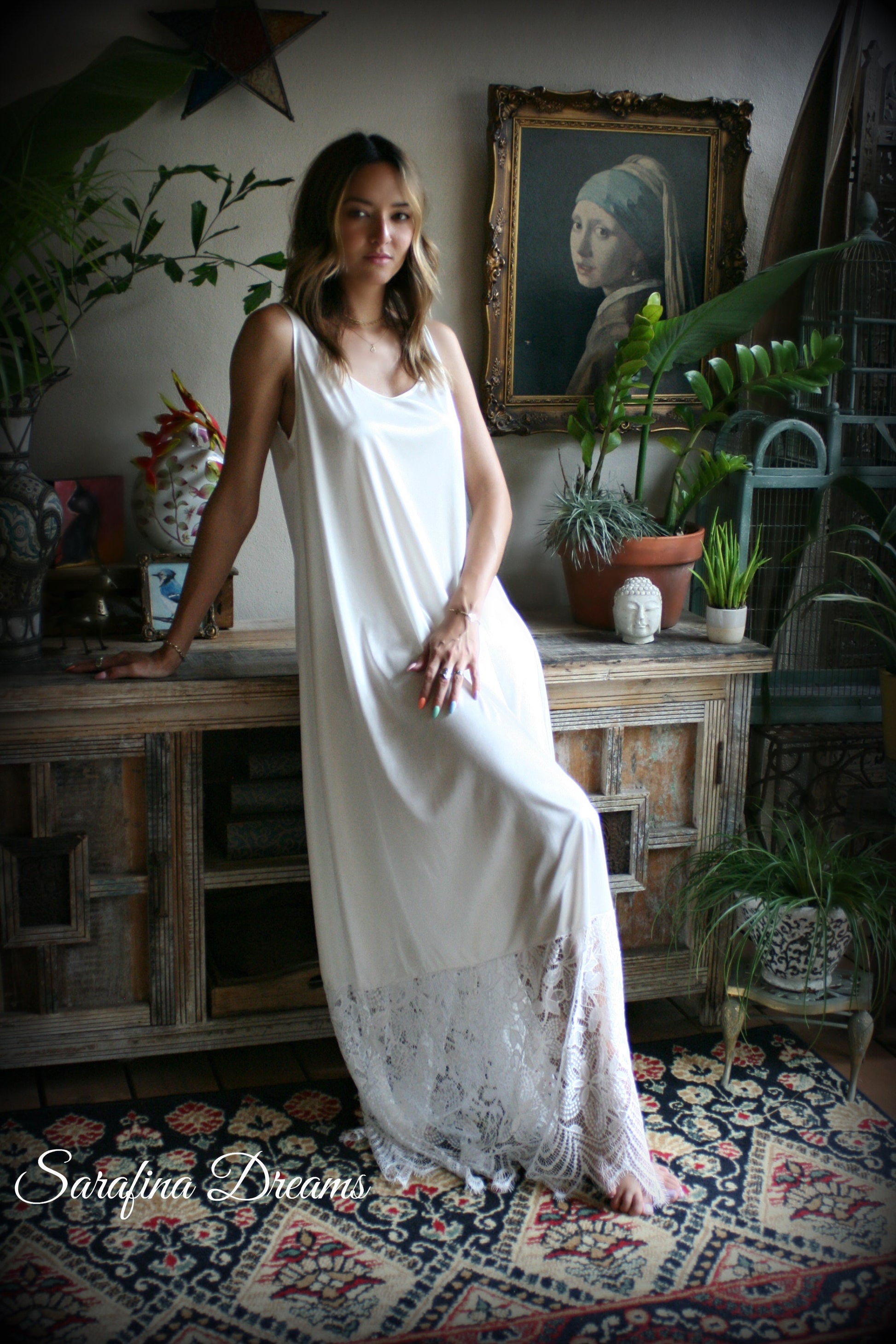 Bridal Satin Nightgown Wedding Sleepwear Bridal Lingerie Wedding Lingerie Lace Sleepwear Honeymoon Lingerie