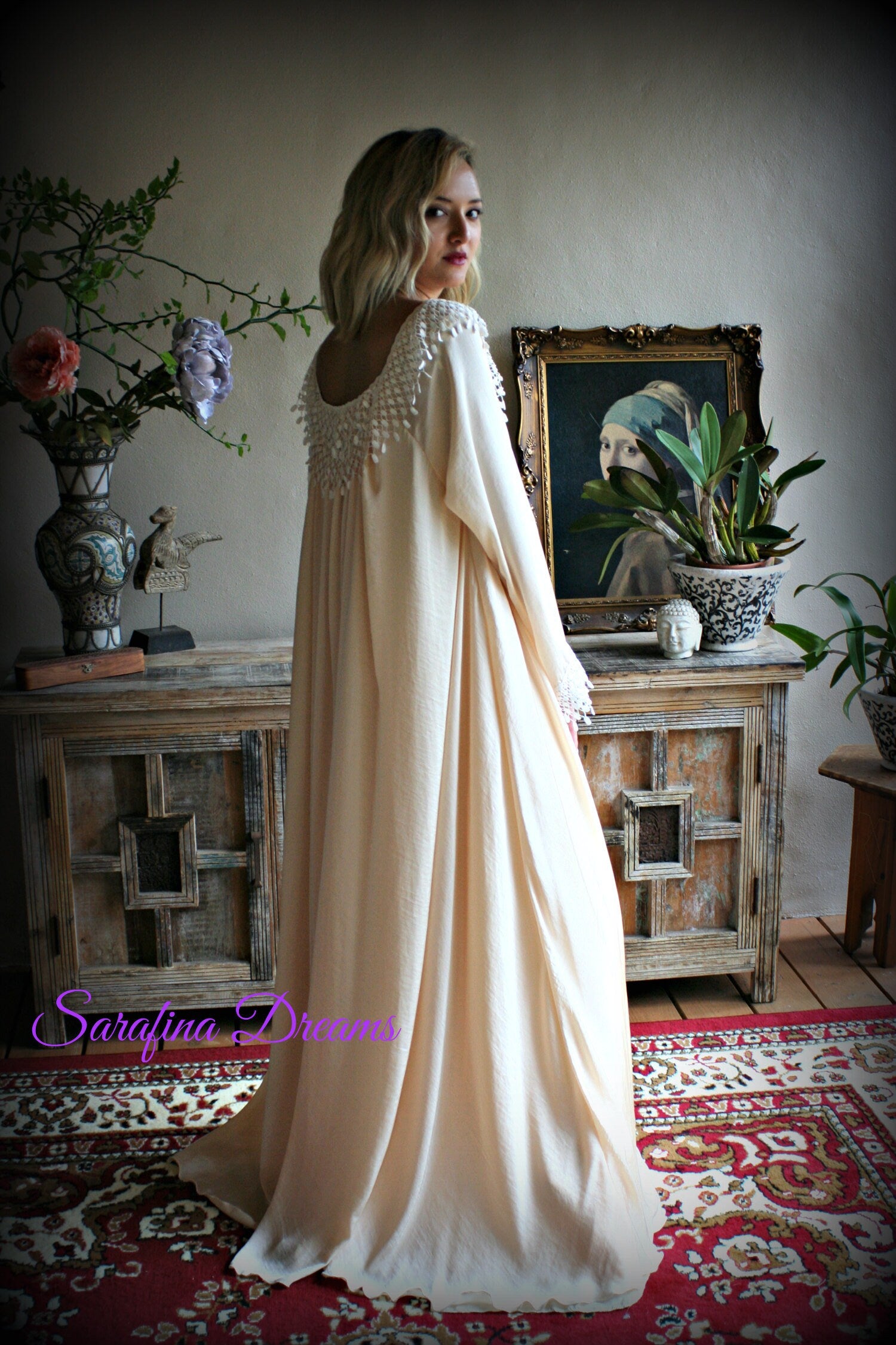 Satin Robe Blush Satin Lingerie Satin Bridal Robe Wedding Lingerie Bridal Sleepwear Satin Sleepwear Bridal Lingerie Wedding Robe