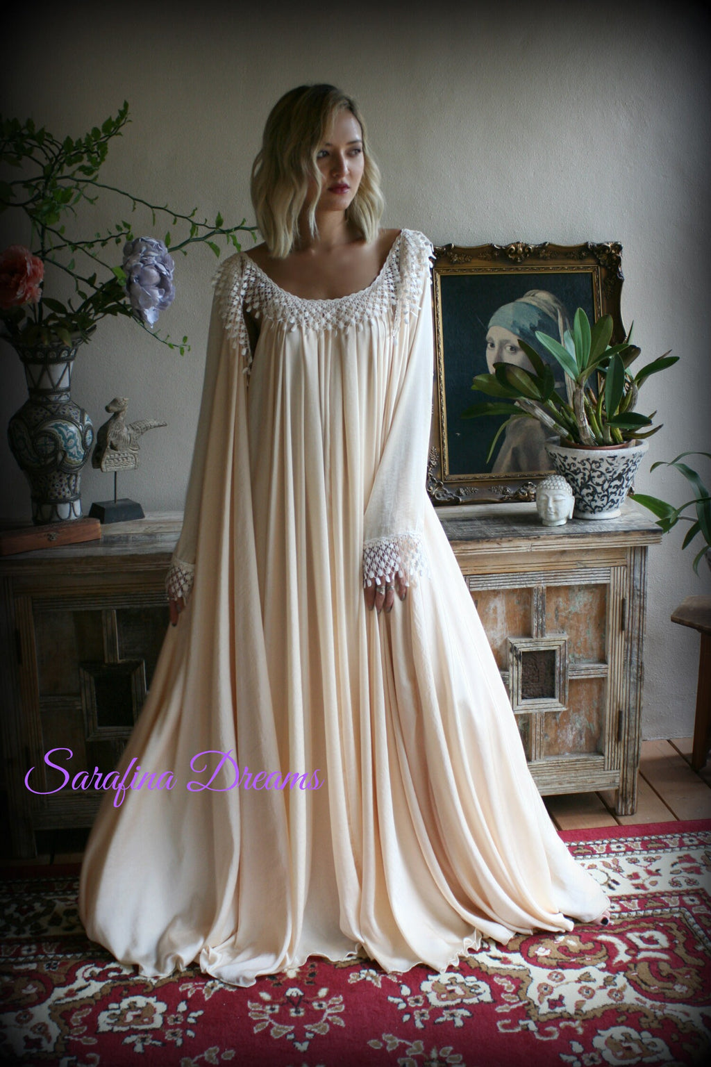 Satin Robe Blush Satin Lingerie Satin Bridal Robe Wedding Lingerie Bridal Sleepwear Satin Sleepwear Bridal Lingerie Wedding Robe