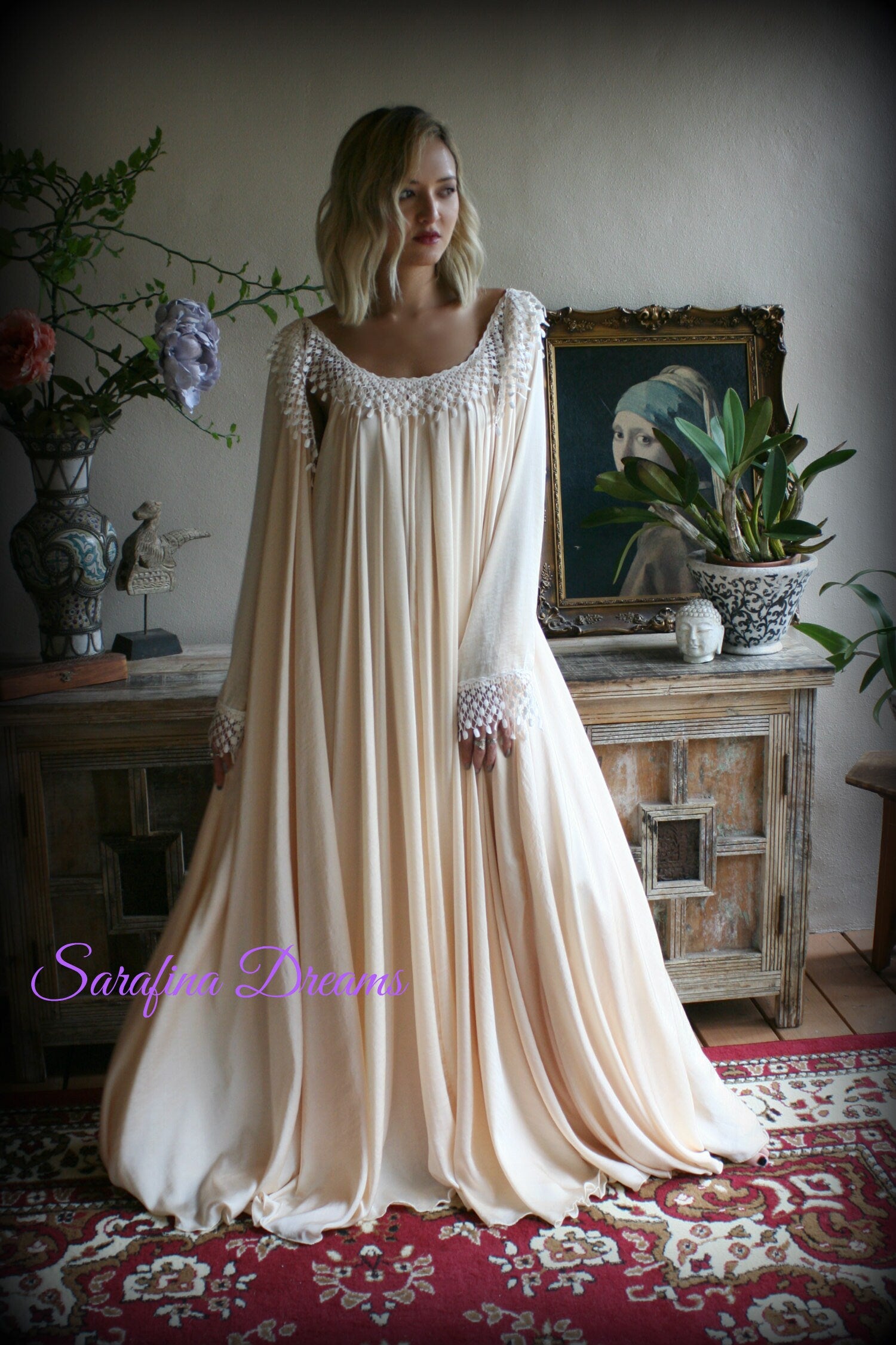 Satin Robe Blush Satin Lingerie Satin Bridal Robe Wedding Lingerie Bridal Sleepwear Satin Sleepwear Bridal Lingerie Wedding Robe