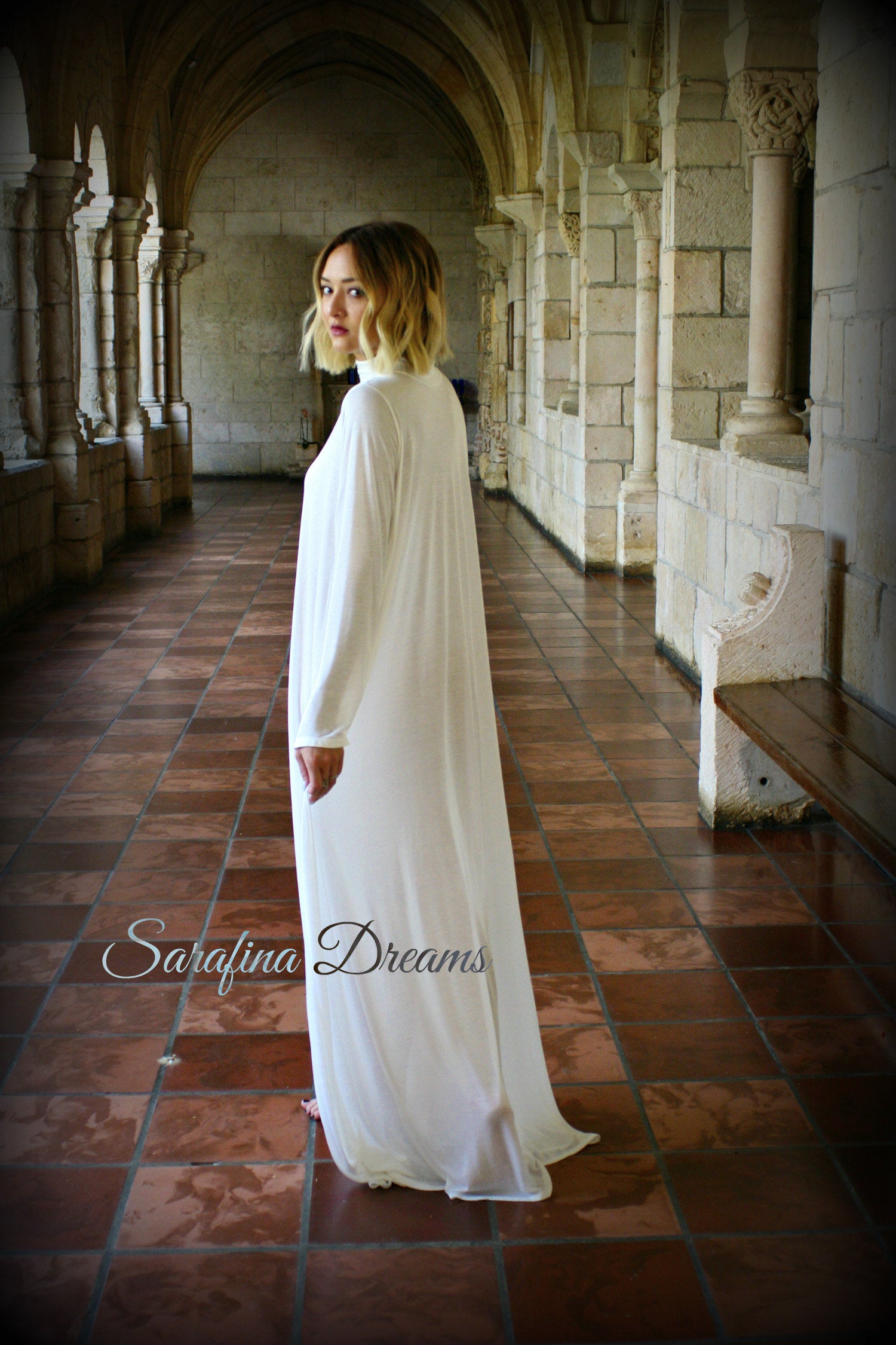 Knit T Shirt Nightgown Silk Knit Blend Sleepshirt Silk Lingerie Silk Sleepwear Bridal Lingerie Wedding Nightgown Modesty Nightgown